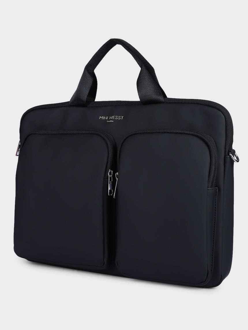 Cairo Luxe Black London Laptopbag