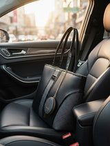 Piccadilly Square Black London Tote