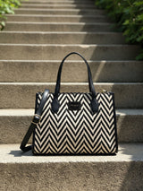 Boulevard Luxe Printed London Handbag
