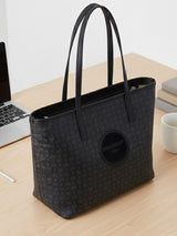 East West Black London Tote