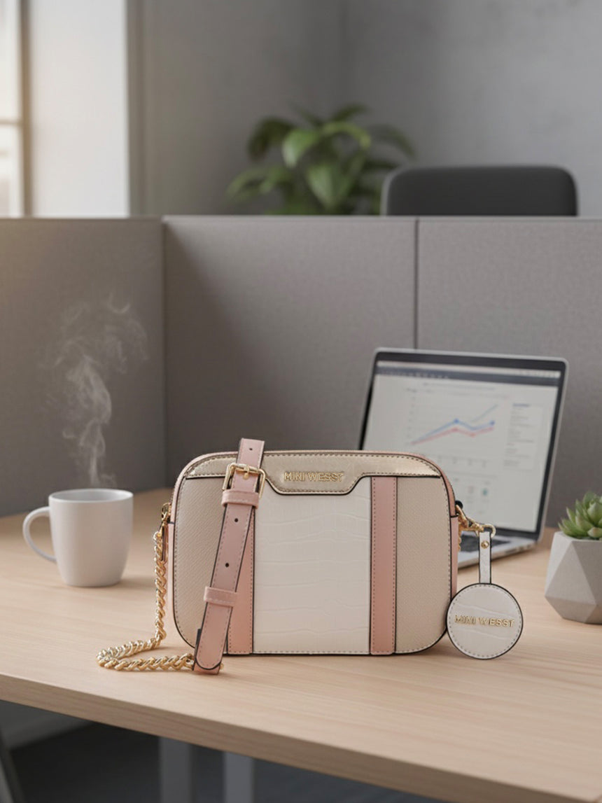 Milano White London Crossbody