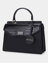 Yin & Yang Luxe Black London Handbag