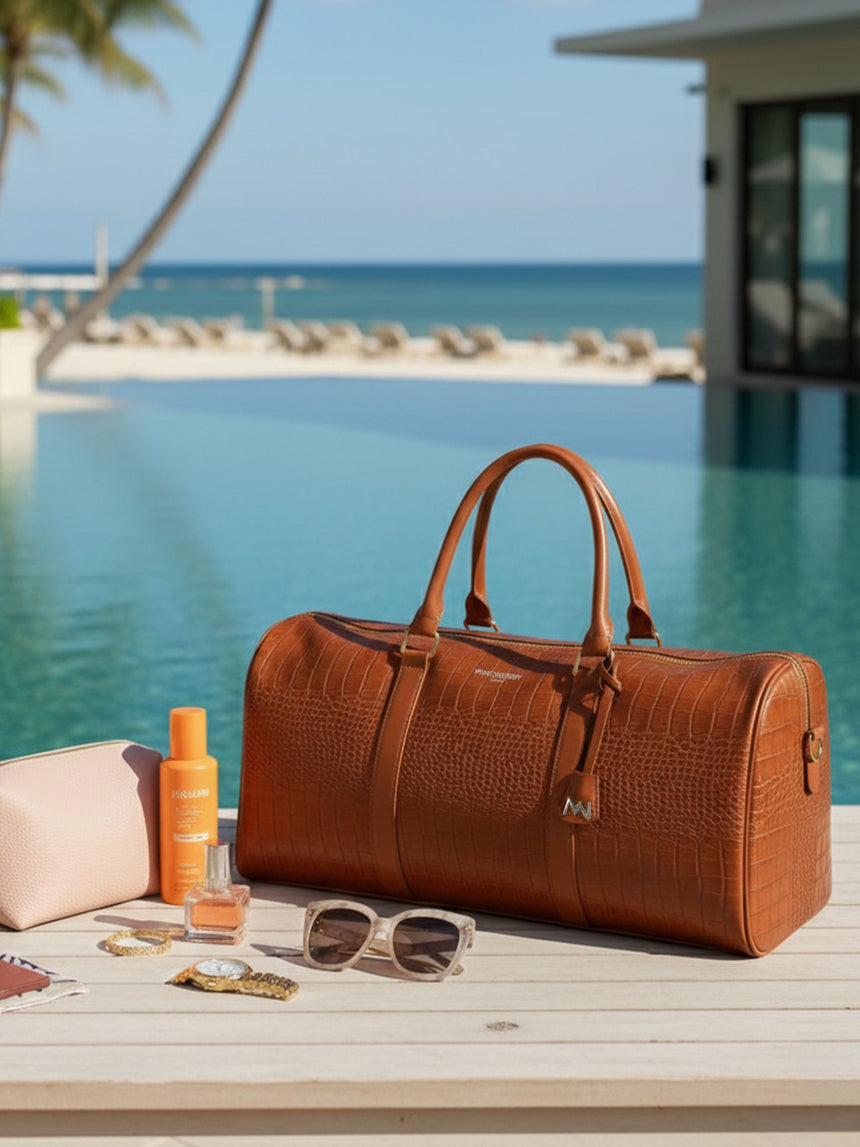 Istanbul Brown Duffle