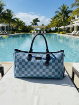 Wall Street Blue London Duffle Bag