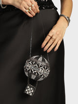 Hot Air Balloon Multicoloured Clutch