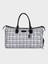 Wall Street White London Duffle Bag