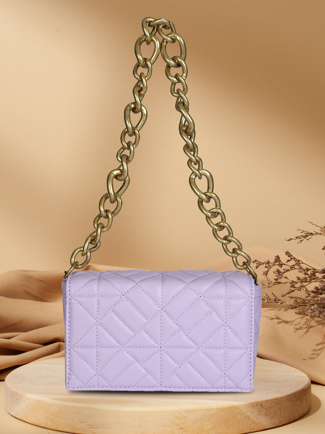 Women's Lilac Shoulder Bag