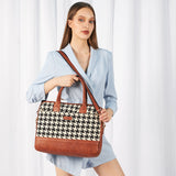 Houndstooth Laptop Bag