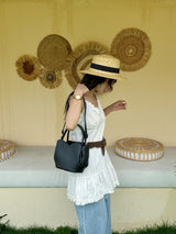 TULIP BUCKET HANDBAG