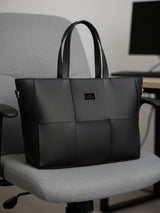 Executive Black Tote Bag