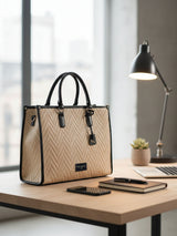 Times Square Luxury Printed London Tote