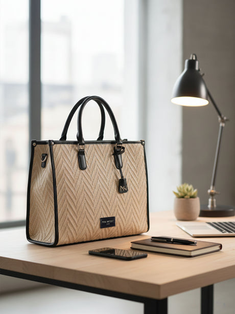 Times Square Luxury Printed London Tote