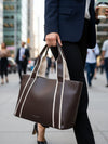 Mayfair Dark Brown London Tote