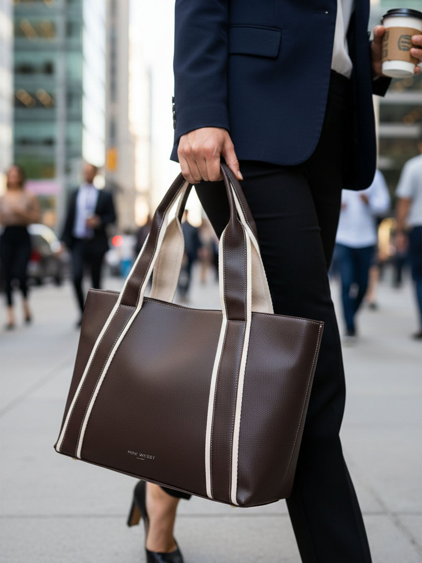 Mayfair Dark Brown London Tote