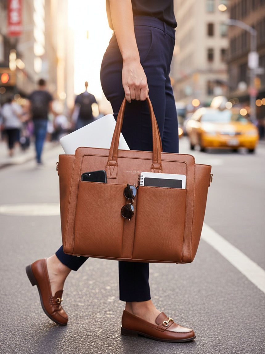 Georgetown Brown London Tote Bag