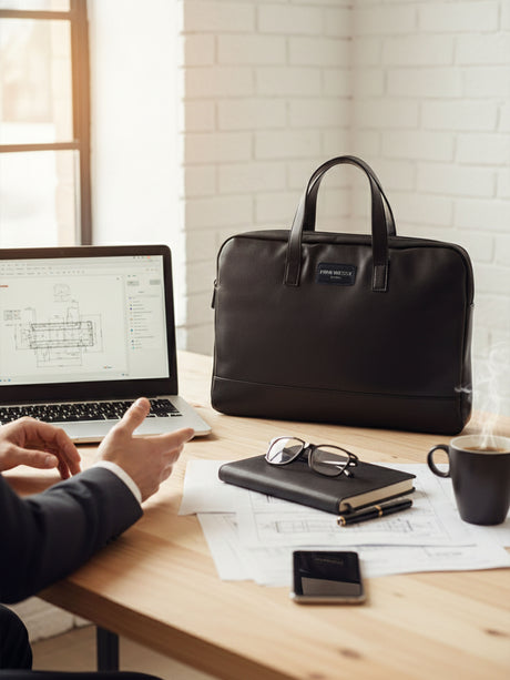 Burbon Whiskey Black London Laptop Bag