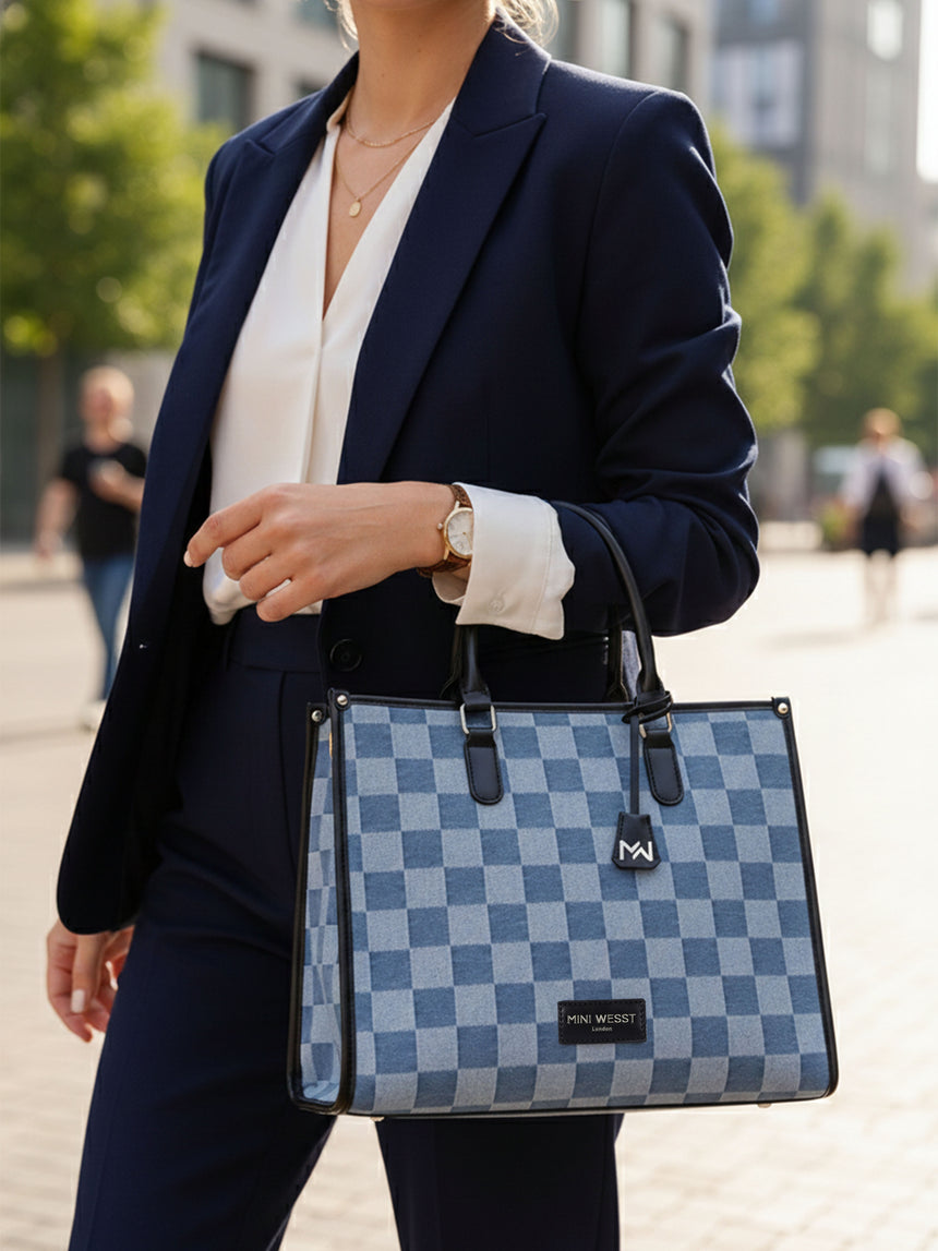Times Square Luxury Printed London Tote