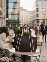 Mayfair Dark Brown London Tote