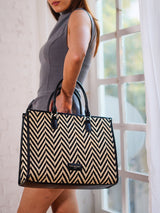 Times Square Luxury Printed London Tote