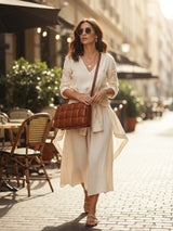 Lebanon Brown London Sling Bag