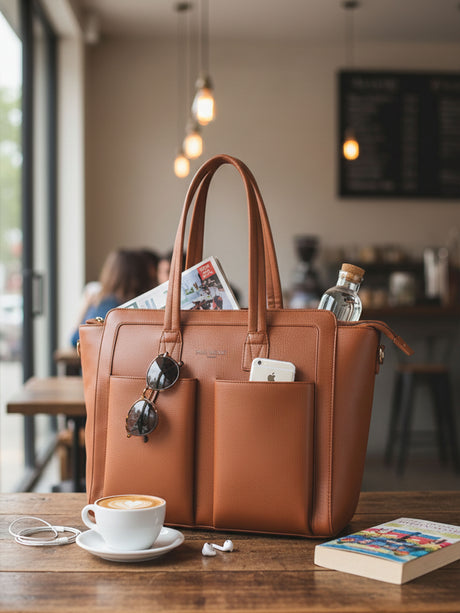 Georgetown Brown London Tote Bag