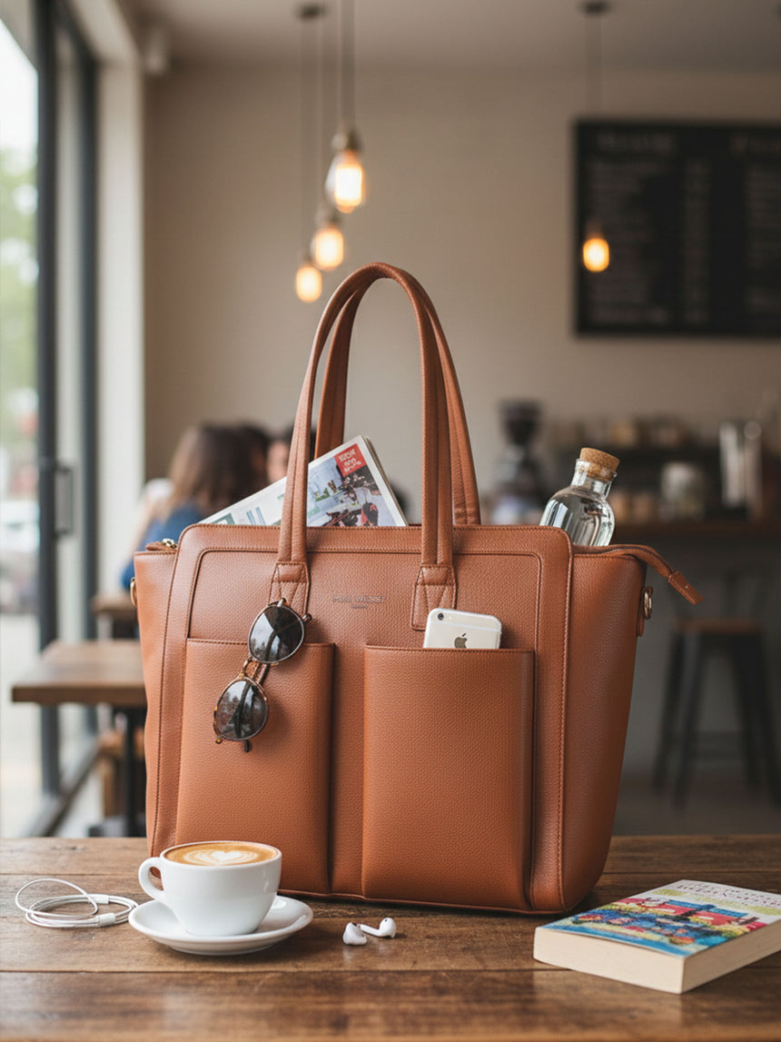 Georgetown Brown London Tote Bag