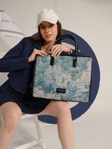Times Square Luxury Printed London Tote