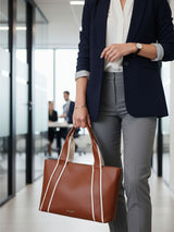 Mayfair Brown London Tote