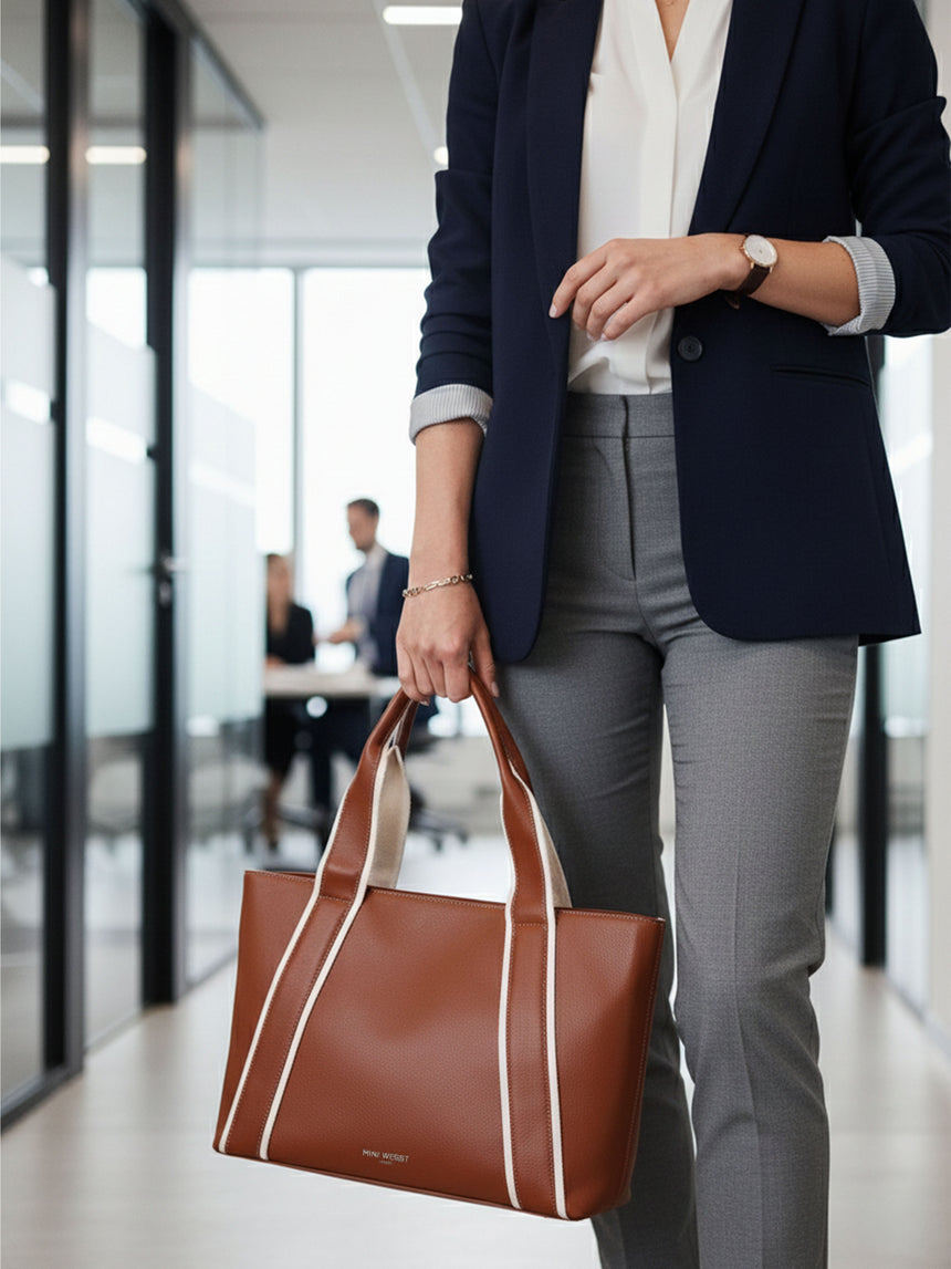 Mayfair Brown London Tote