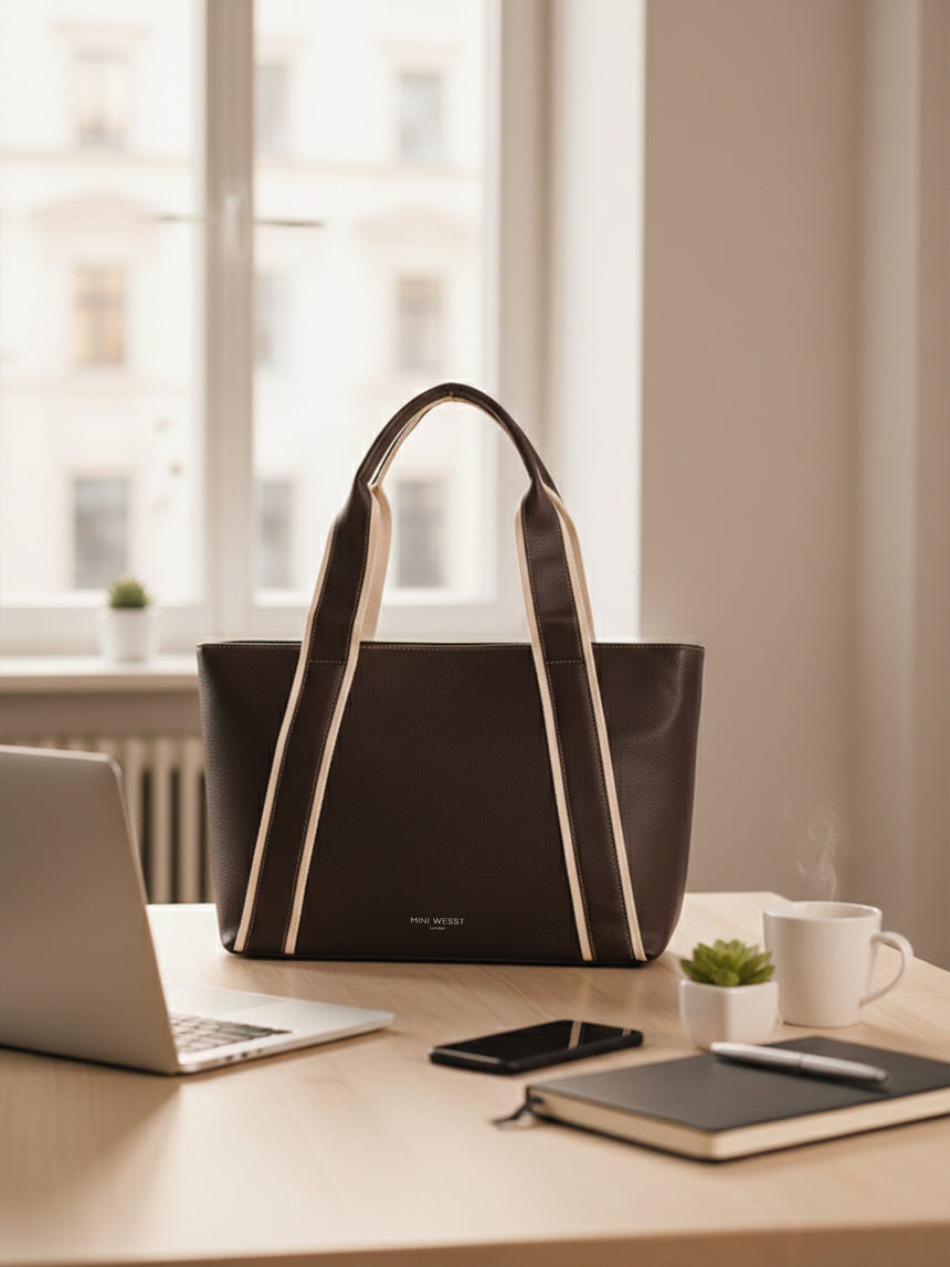 Mayfair Dark Brown London Tote