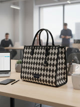 Times Square Luxury Printed London Tote