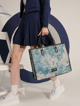 Times Square Luxury Printed London Tote