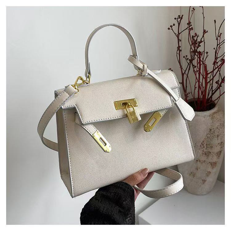 Sharon White Birk Handbag