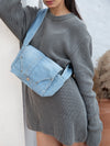 Denim Pocket Sling Bag