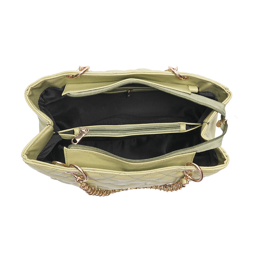 Mini Wesst Signature Lightgreen Handbag