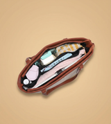 Jessica Beige Classic Tote Bag