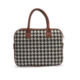 Houndstooth Laptop Bag