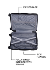 The Moon Check In Black Medium Luggage