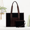 The Venice Canvas Tote With Pouch