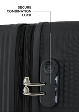 Mw London Black Set Of 2 Luggage