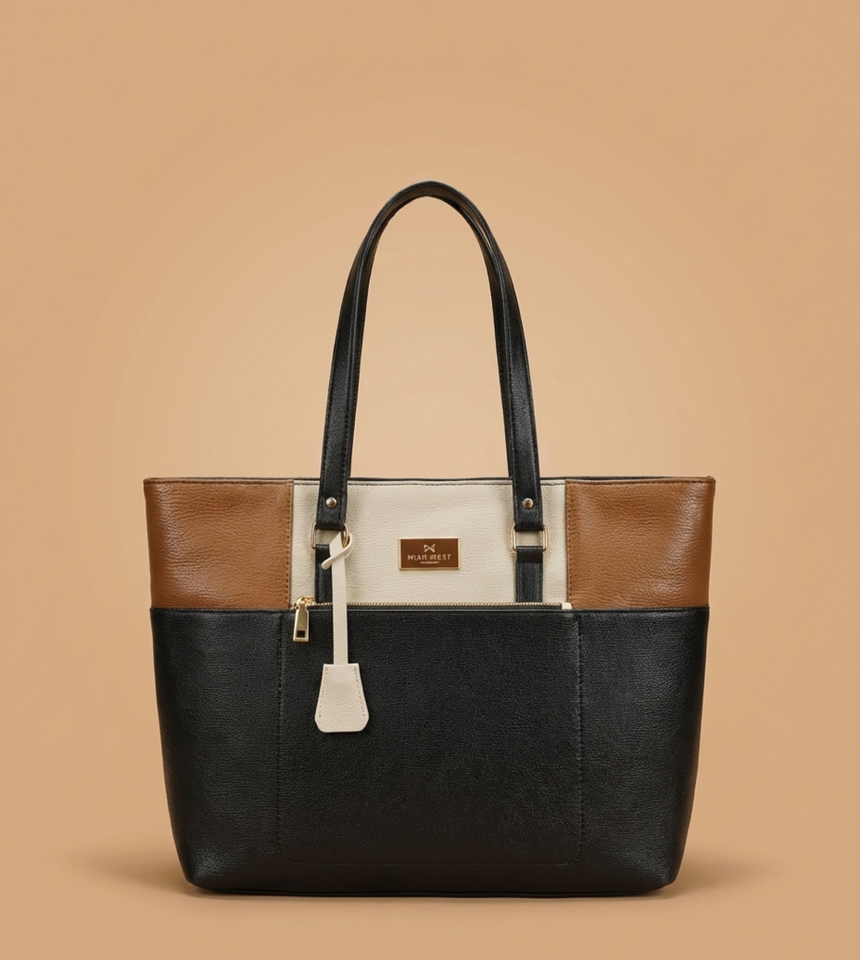 Geller Black Classic Tote Bag