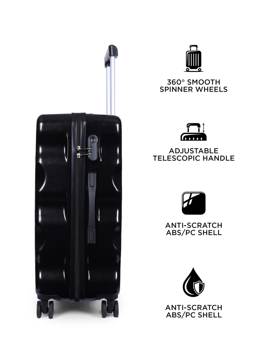 On The Go Cabin Black Small Luggage