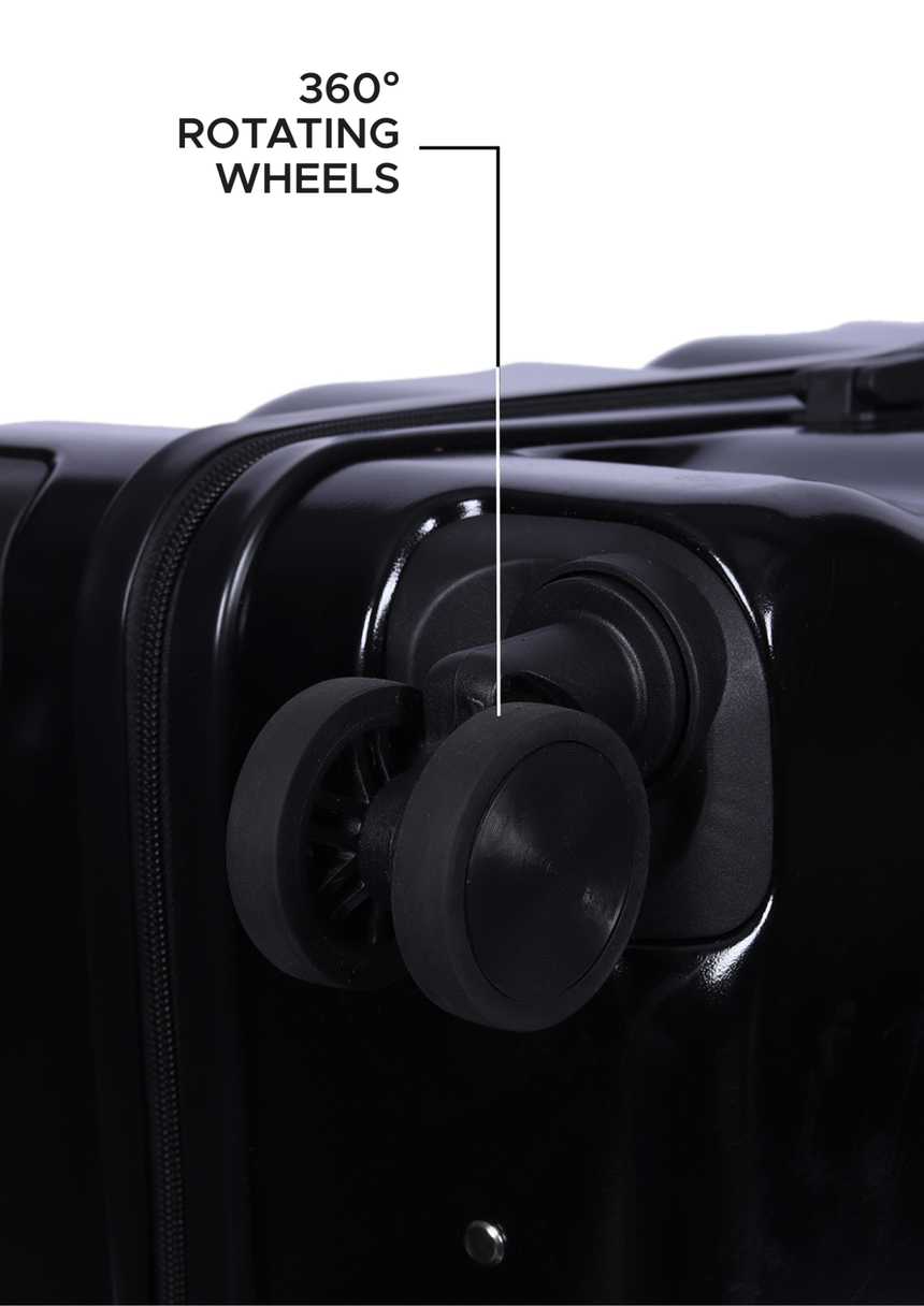 On The Go Cabin Black Small Luggage