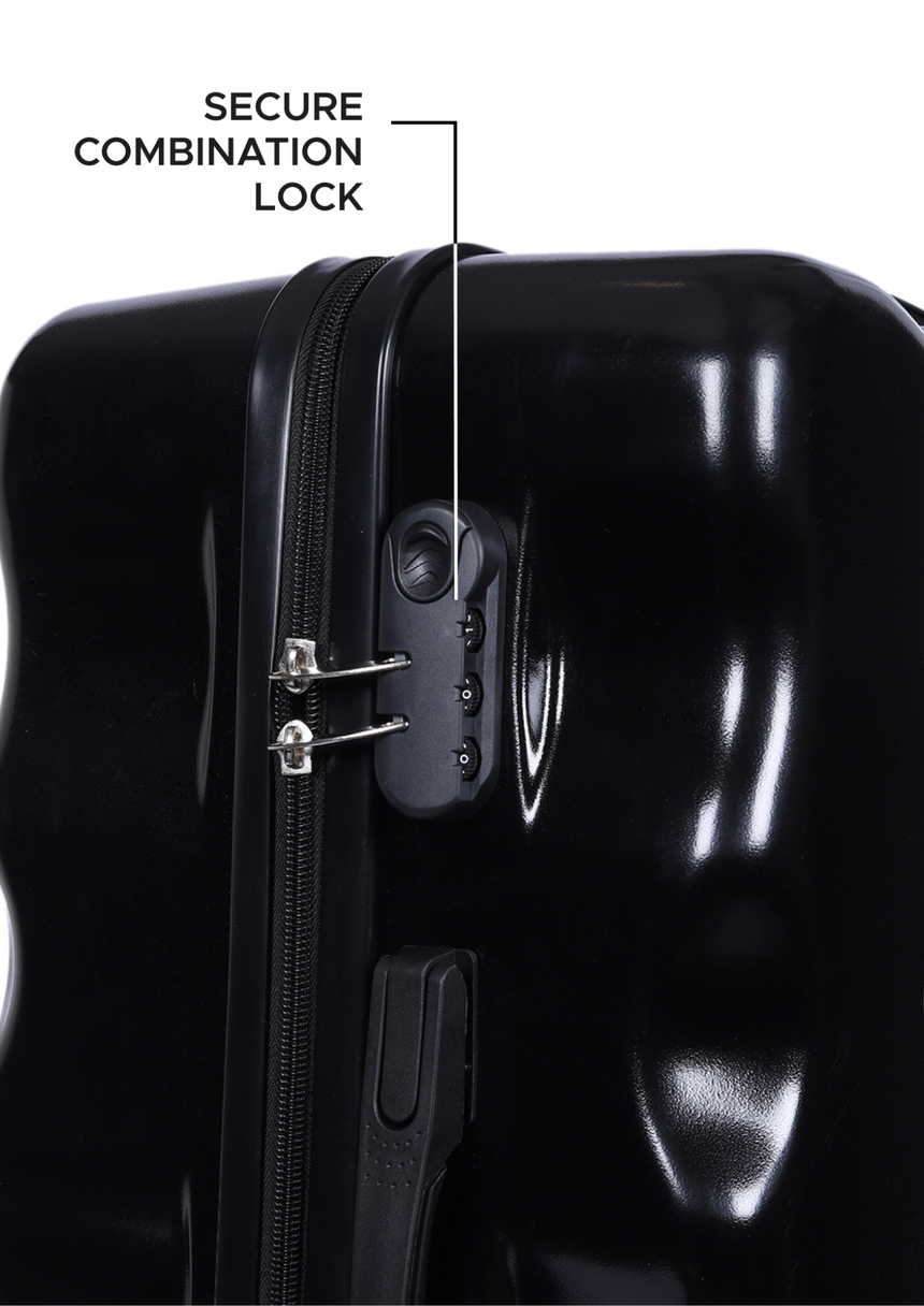 On The Go Cabin Black Small Luggage