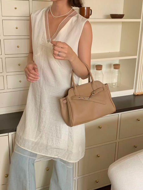 Elora Beige Handbag