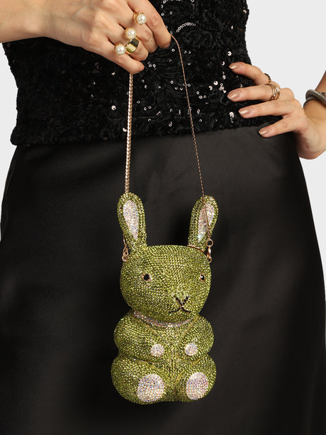 Rabbit Multicoloured Clutch