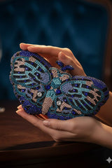Butterfly Multicolor Clutch