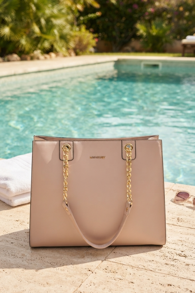 Madison 2.0 White Tote