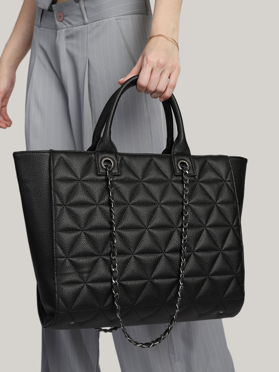Hannah Montanna Black Tote