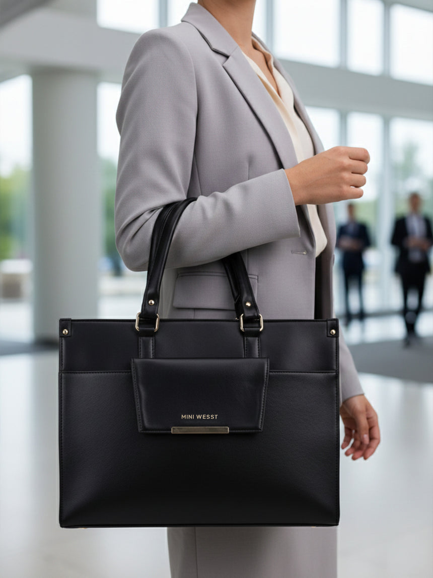 Mr Hope Black Tote Bag